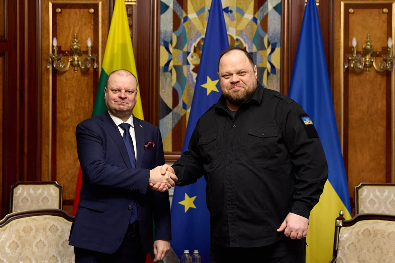 До Києва прибув спікер парламенту Литви