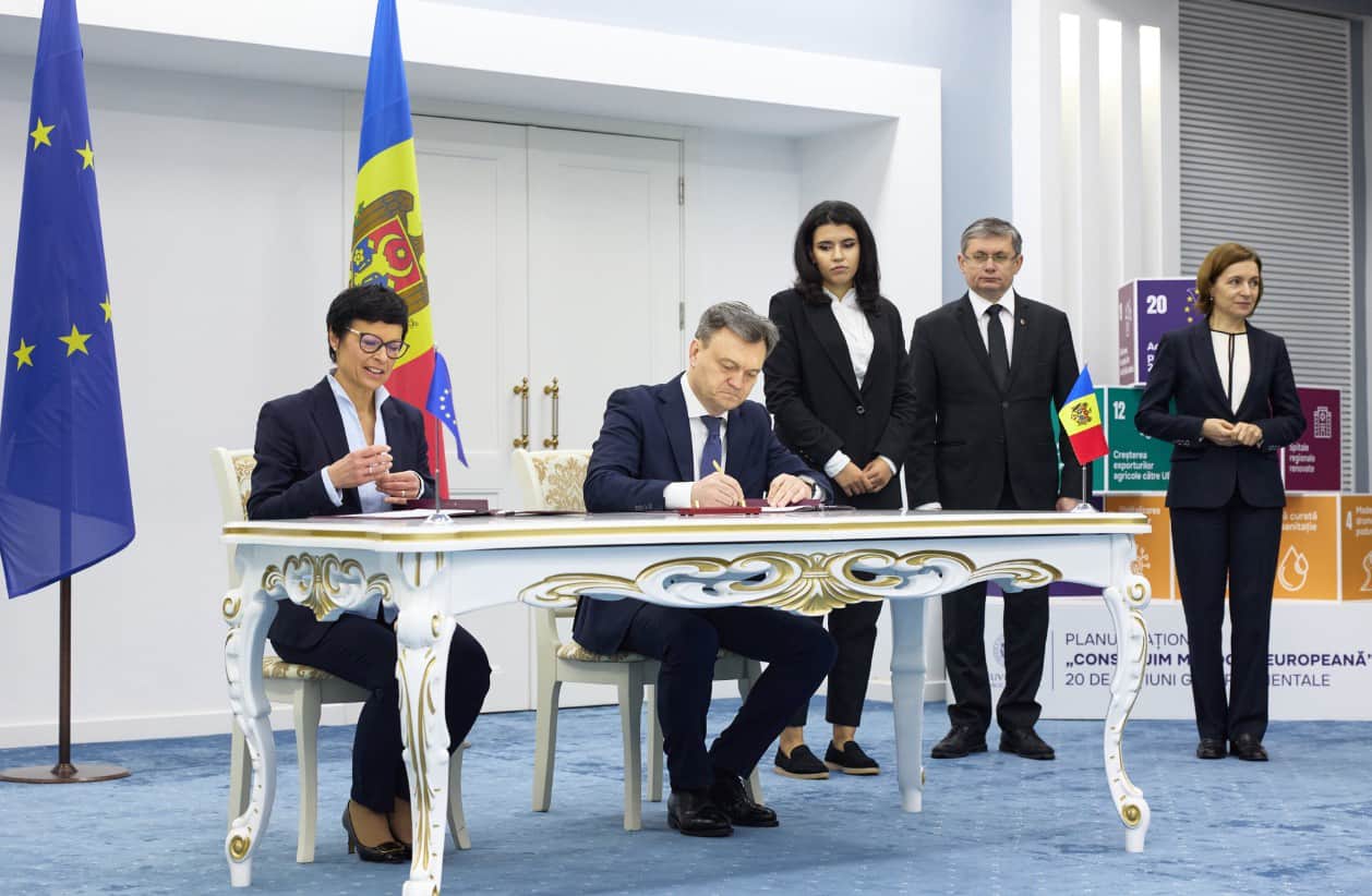 ЄС і Молдова підписали план підтримки розвитку країни на 1,9 млрд євро