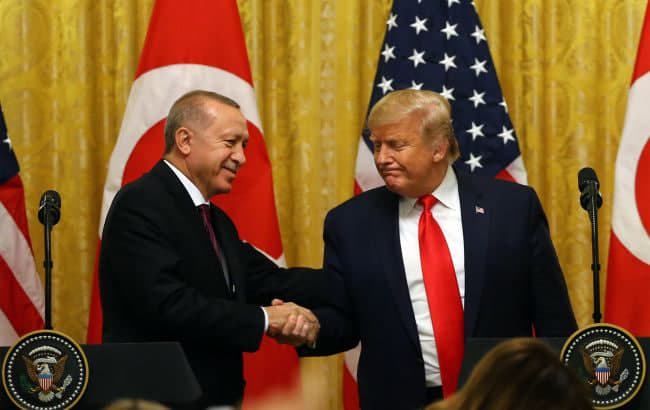 ЗМІ: Ердоган хоче зустрітися з Трампом під час футбольного матчу у США