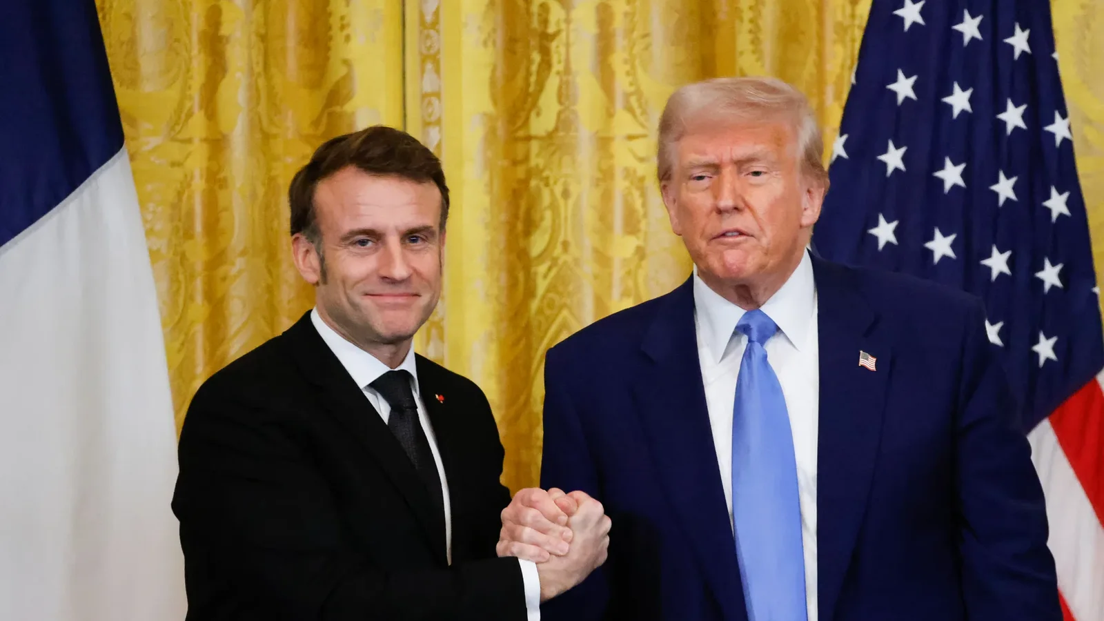 ЗМІ: Макрон на зустрічі з Трампом хоче схилити його до “правильних рішень щодо України”